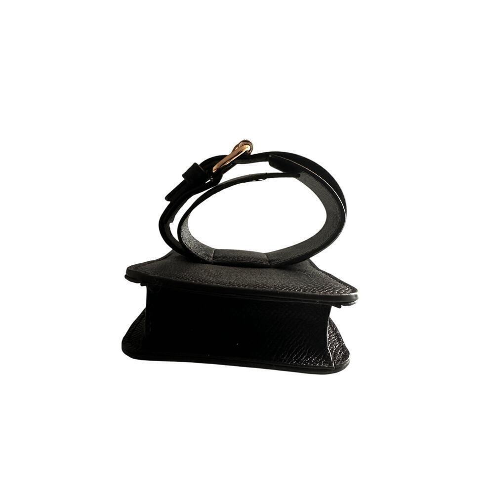ANCLET Ankle Purse Bag Black Tan or Brown - Picture 11 of 15